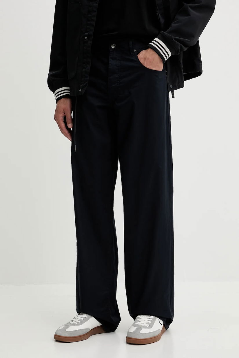 Armani Exchange pantaloni de bumbac