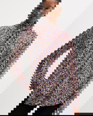 Liu Jo bluză cu mătase