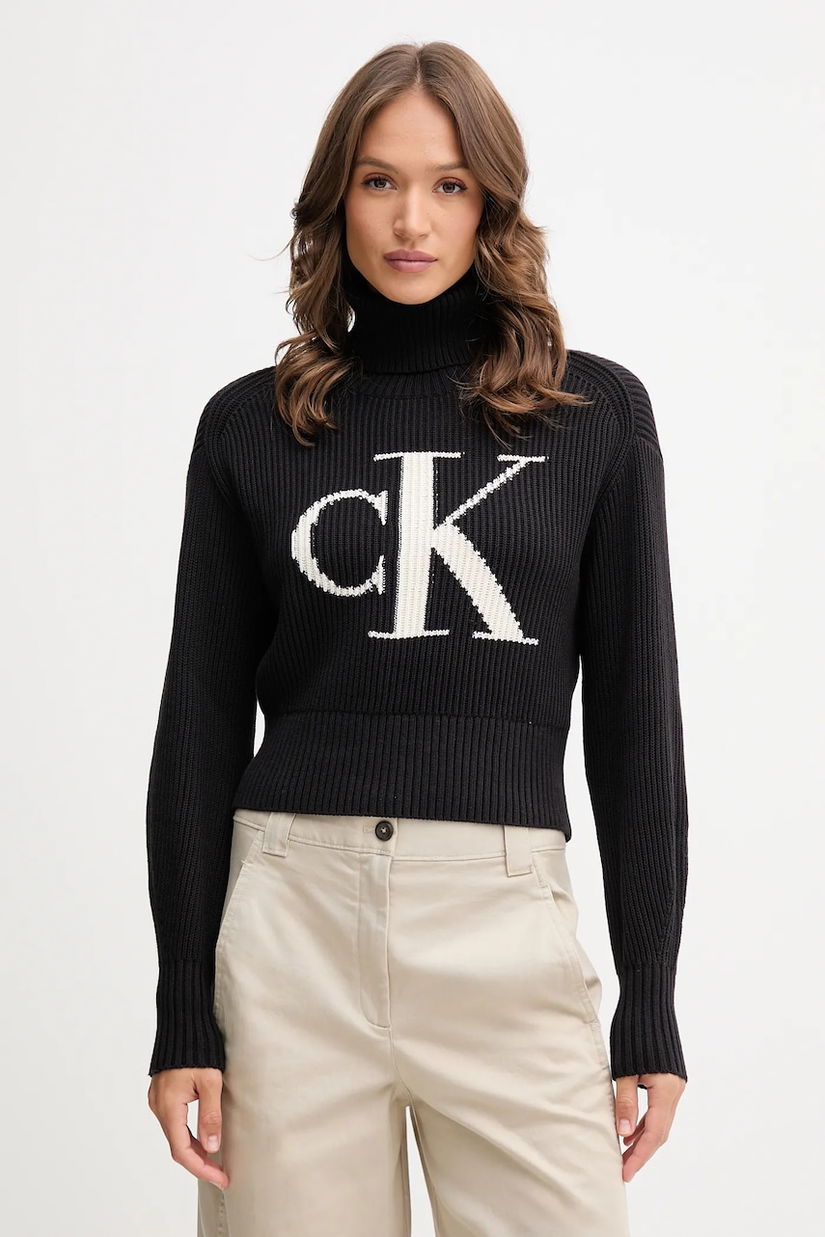 Calvin Klein Jeans pulover de bumbac