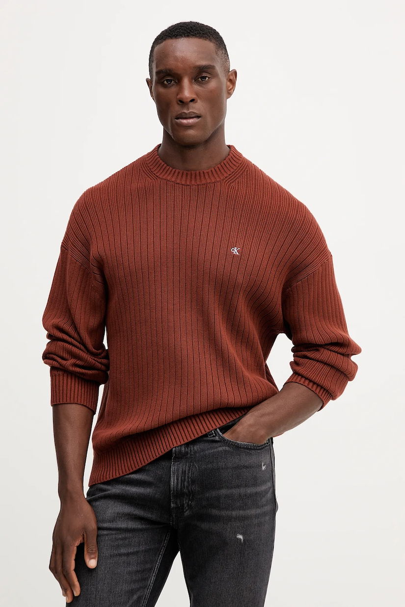 Calvin Klein Jeans pulover de bumbac