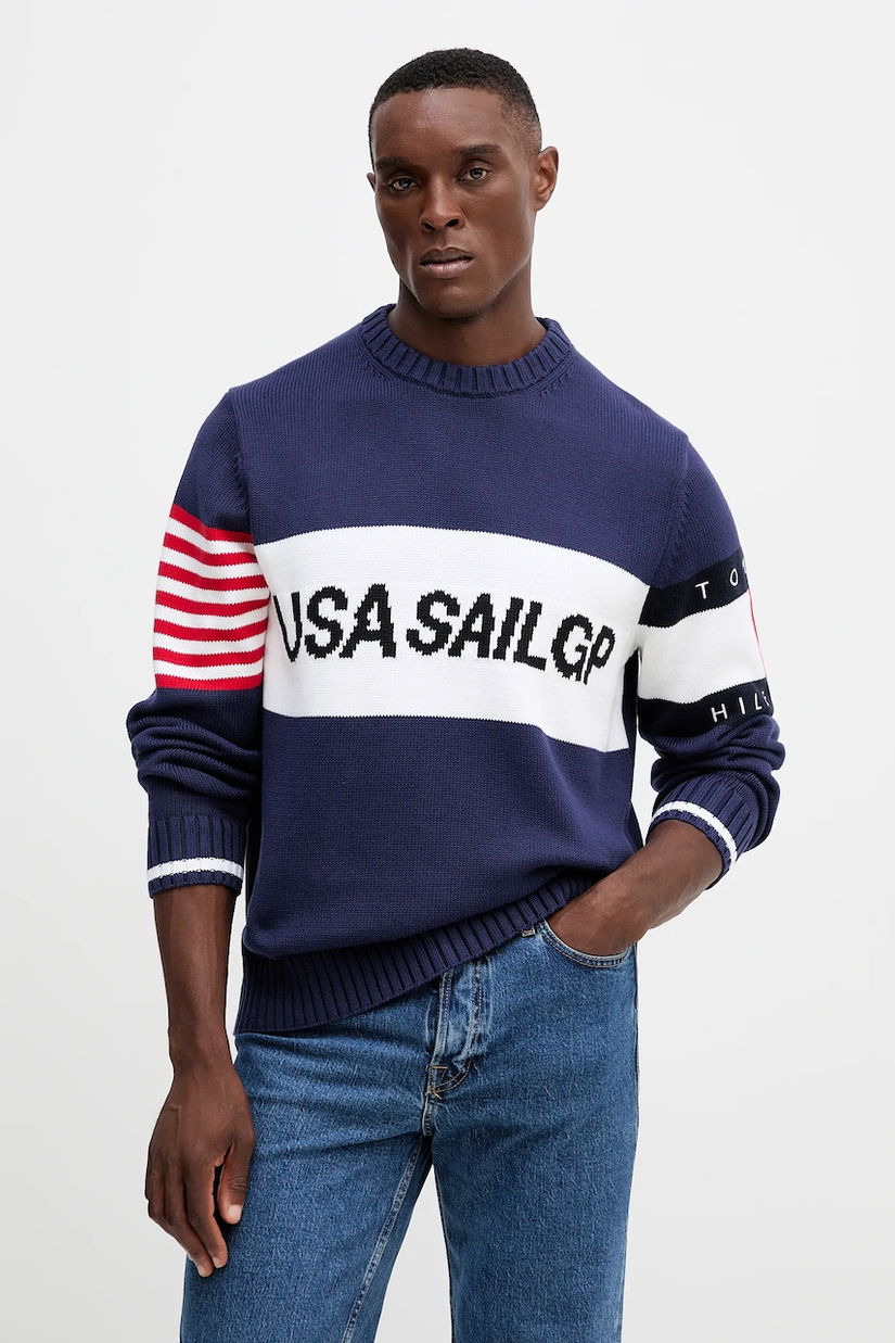 Tommy Hilfiger pulover de bumbac x SAIL GP