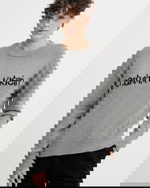 Calvin Klein Jeans pulover de bumbac