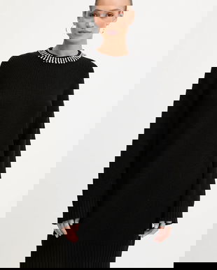 Pinko rochie din amestec de lână