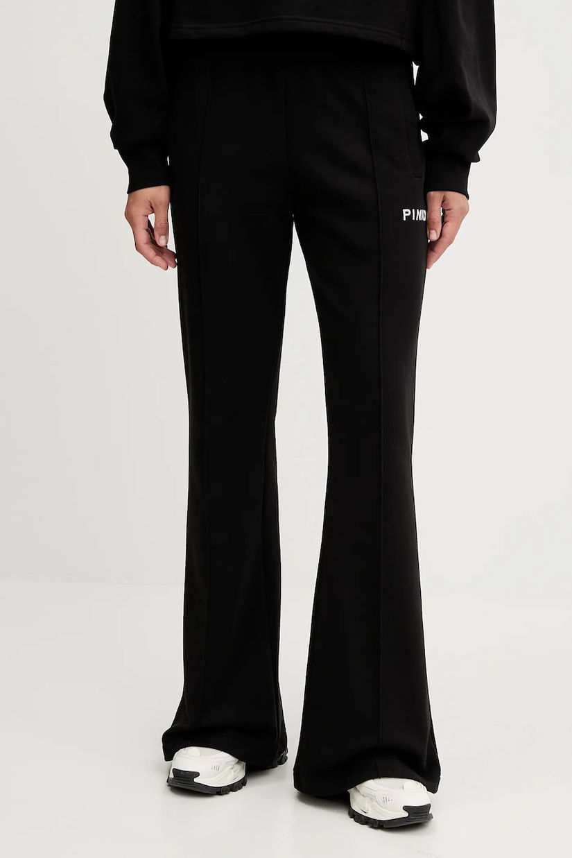 Pinko pantaloni de trening din bumbac