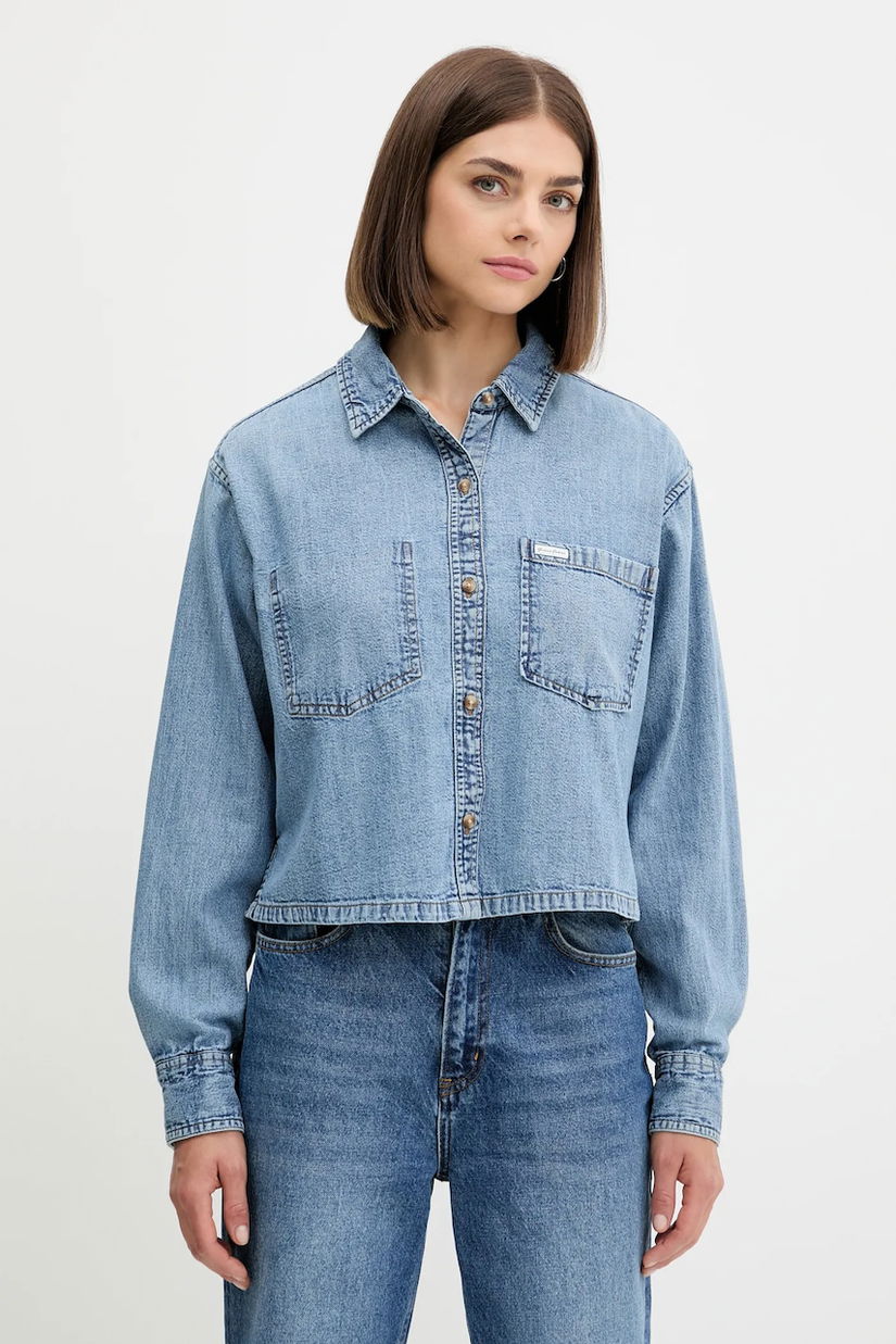 Guess Jeans cămașă jeans