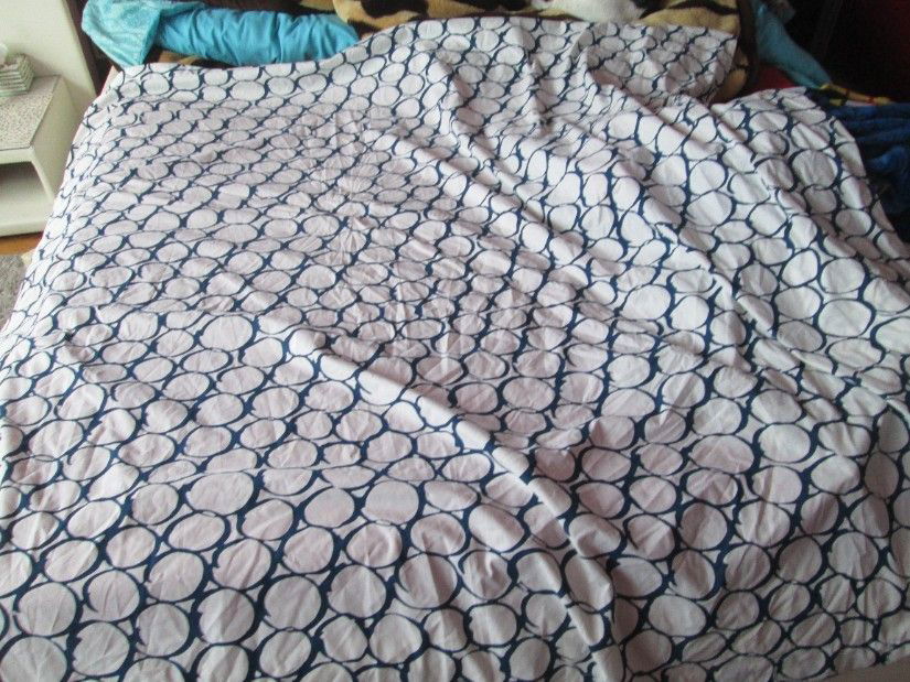 pereche draperii panza