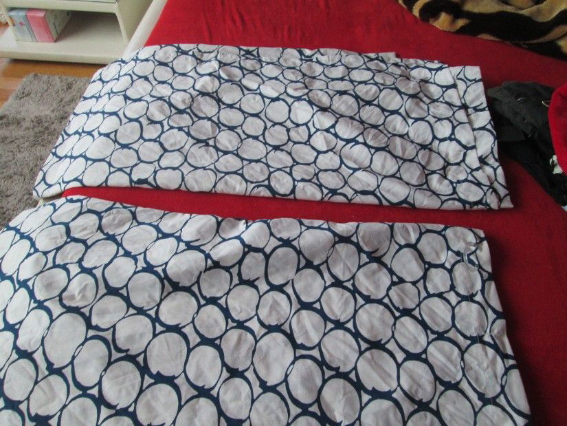 pereche draperii panza