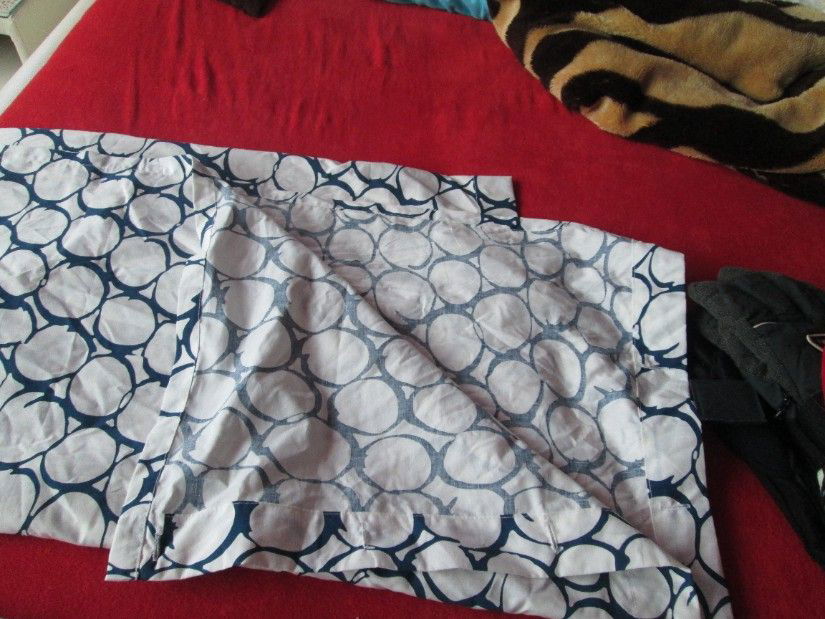 pereche draperii panza