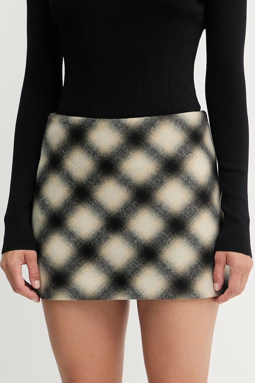 Liu Jo fustă din amestec de lână