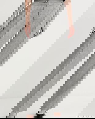 Twinset pantaloni din lână