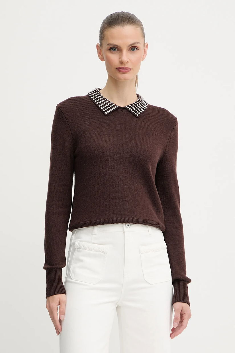 Pinko pulover din amestec de lână