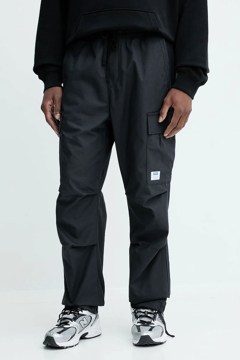 HUGO Blue pantaloni de bumbac Gadic242