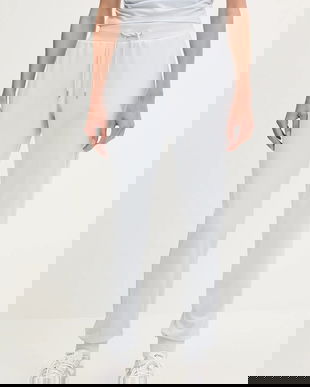 Guess pantaloni de trening din velur COUTURE