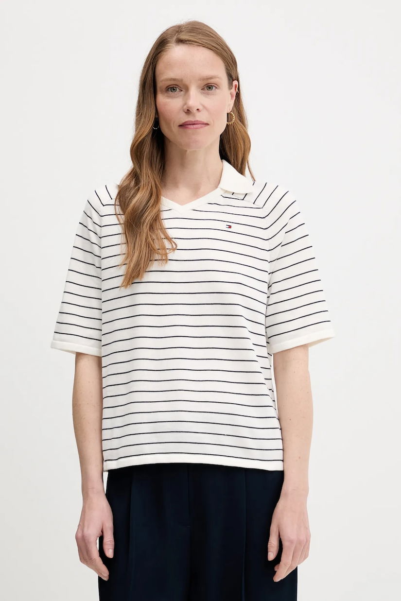 Tommy Hilfiger pulover de bumbac