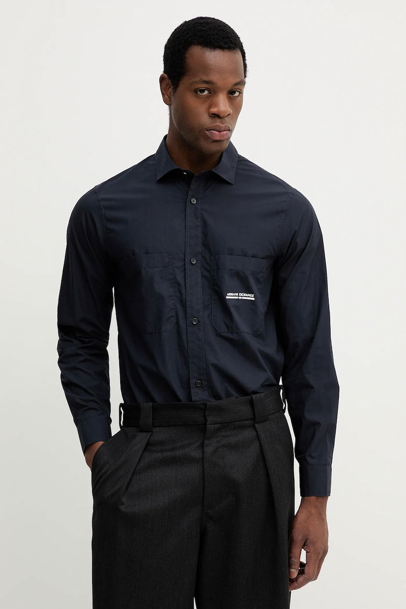 Armani Exchange cămașă din bumbac