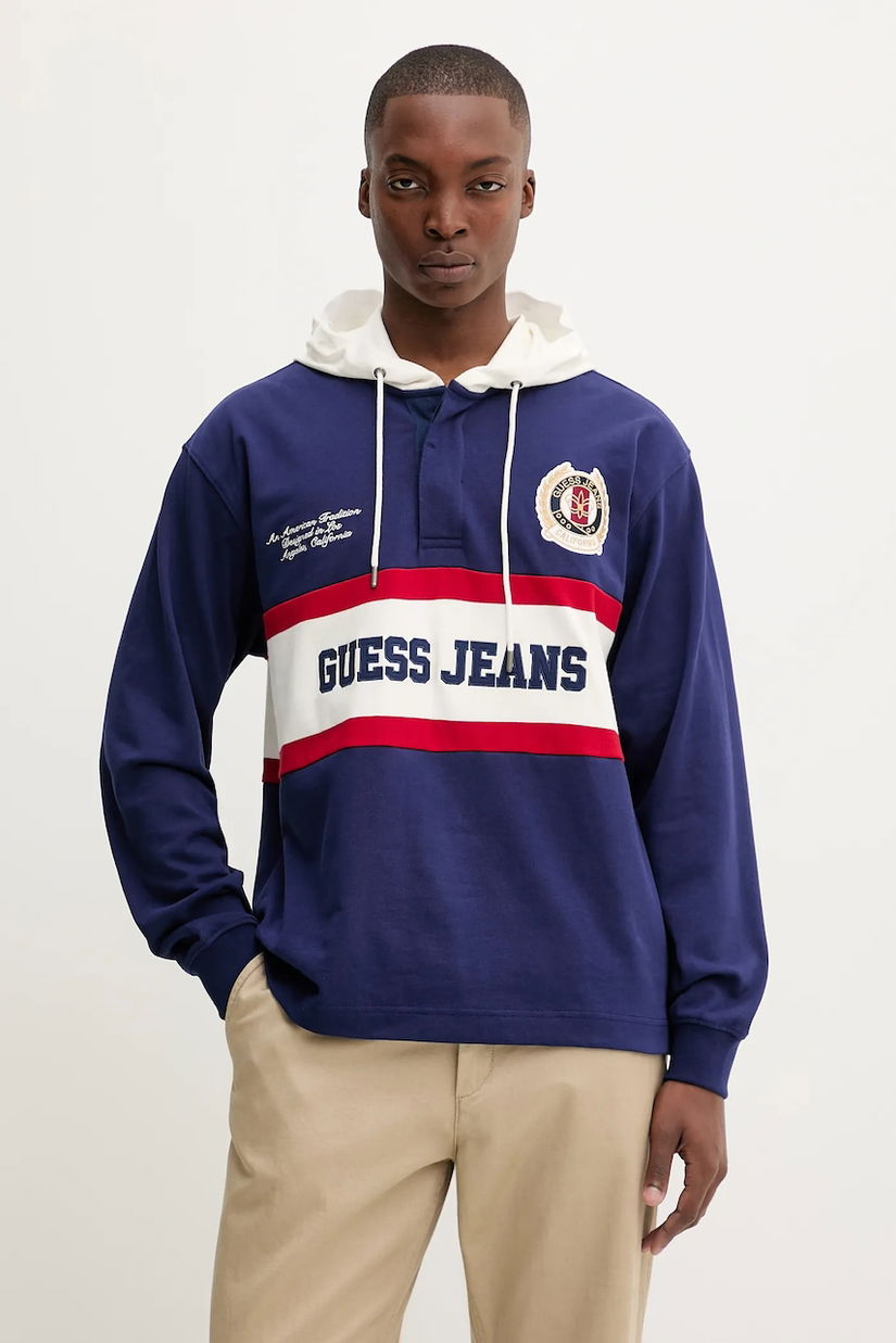 Guess Jeans hanorac de bumbac