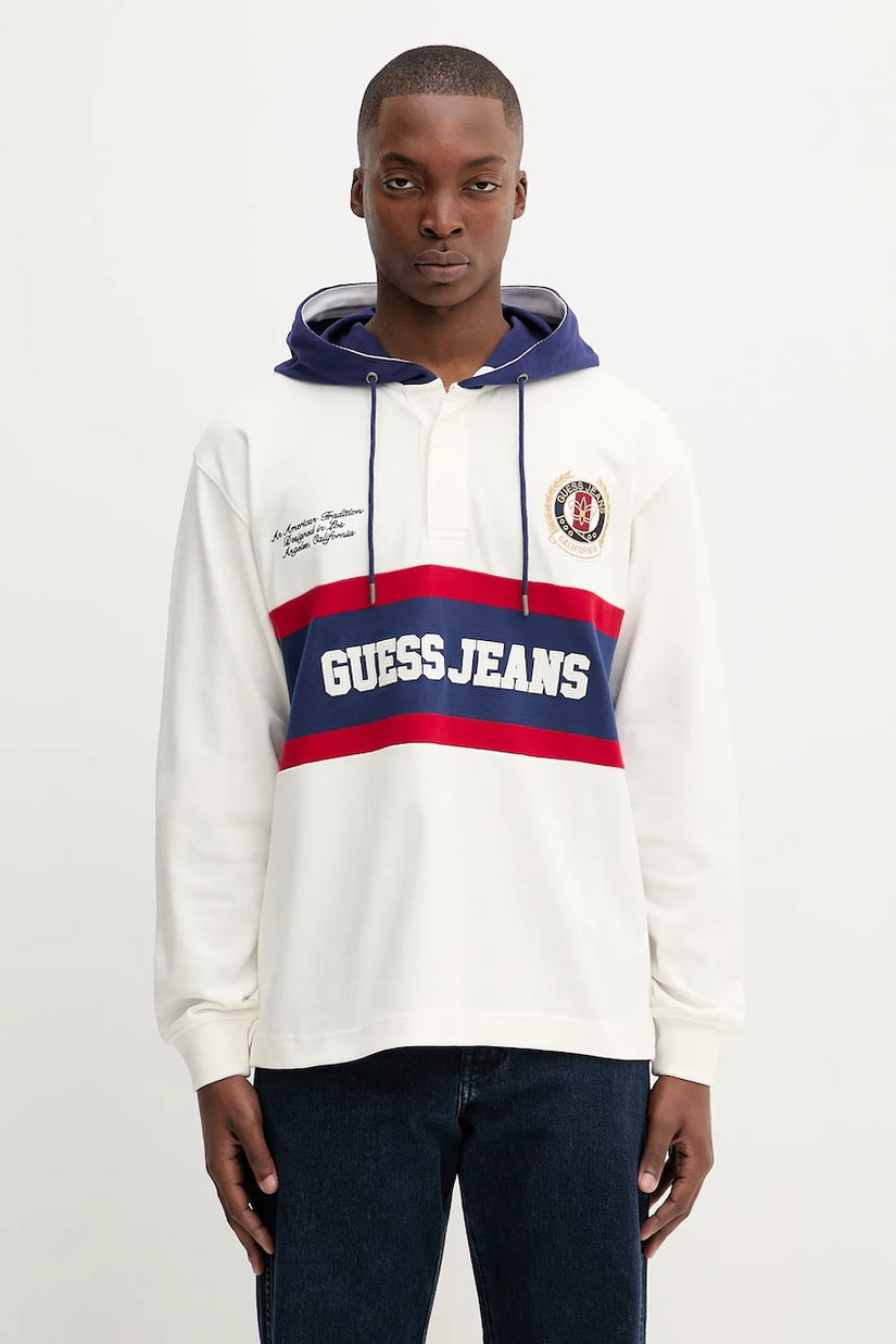 Guess Jeans hanorac de bumbac