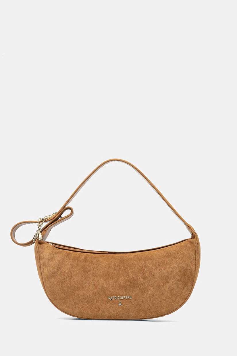 Patrizia Pepe geantă de mână din piele întoarsă
