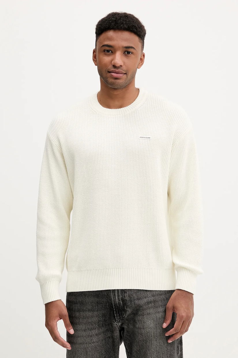 Guess Jeans pulover de bumbac