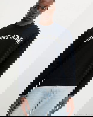 Guess Jeans pulover de bumbac