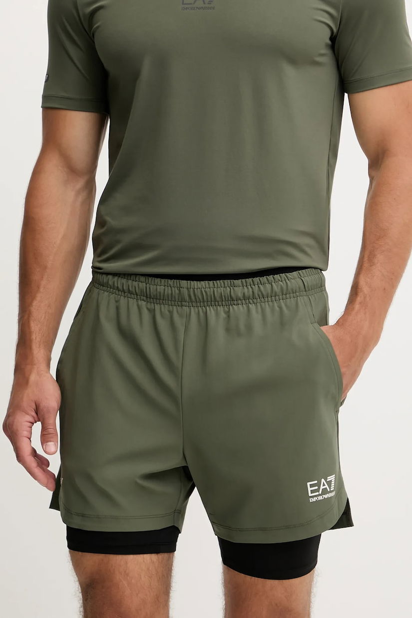 EA7 Emporio Armani pantaloni scurți de antrenament