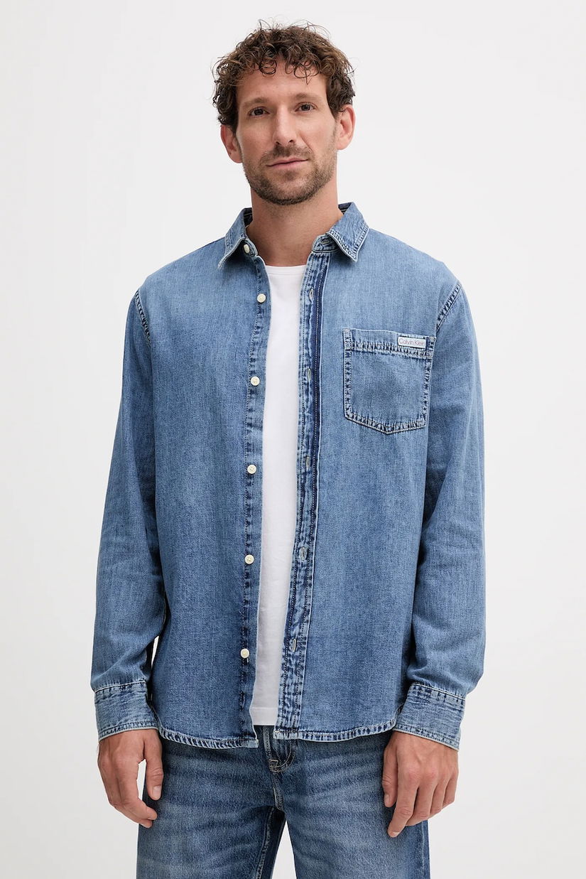 Calvin Klein din denim cămașă din denim