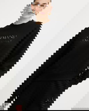 Armani Exchange hanorac de bumbac