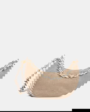 Tommy Hilfiger geantă de mână din piele întoarsă