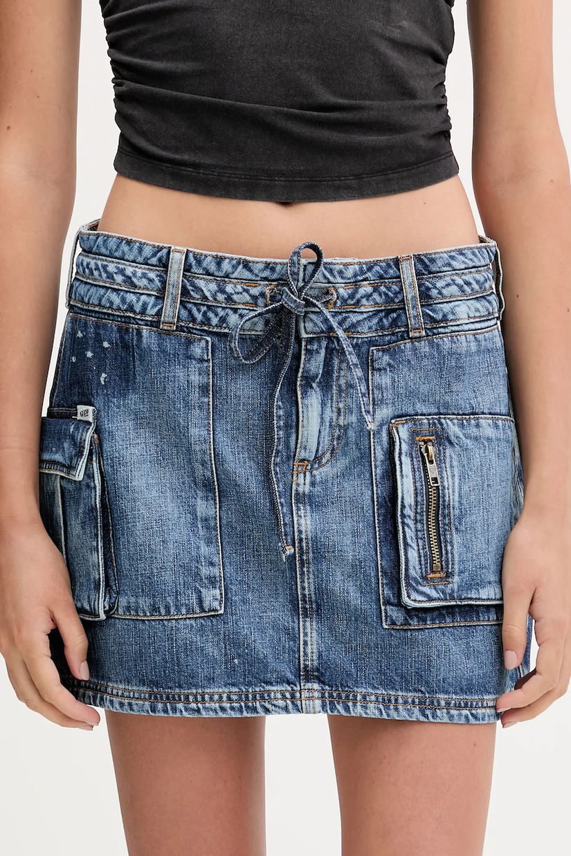 Guess Originals fustă jeans HARRINGTON