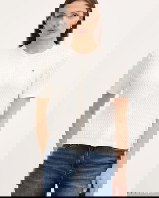 Tommy Hilfiger cardigan din bumbac