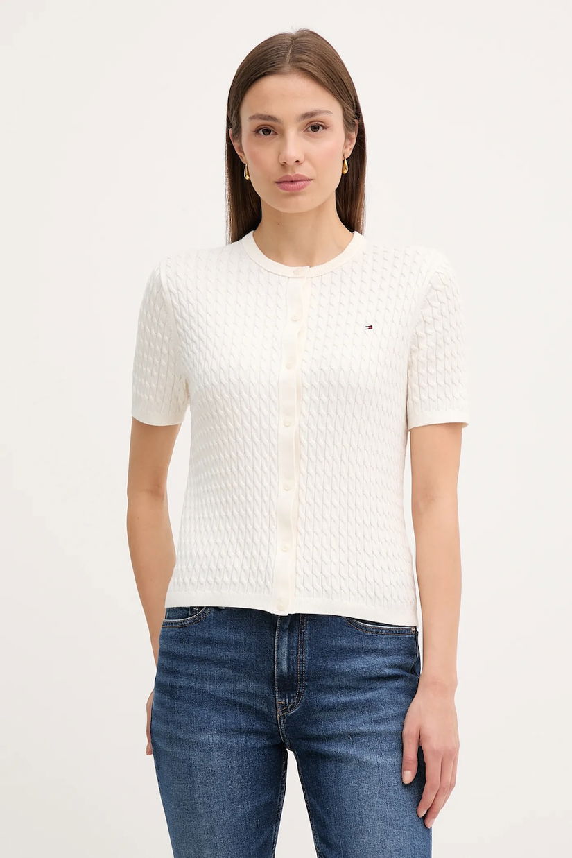 Tommy Hilfiger cardigan din bumbac