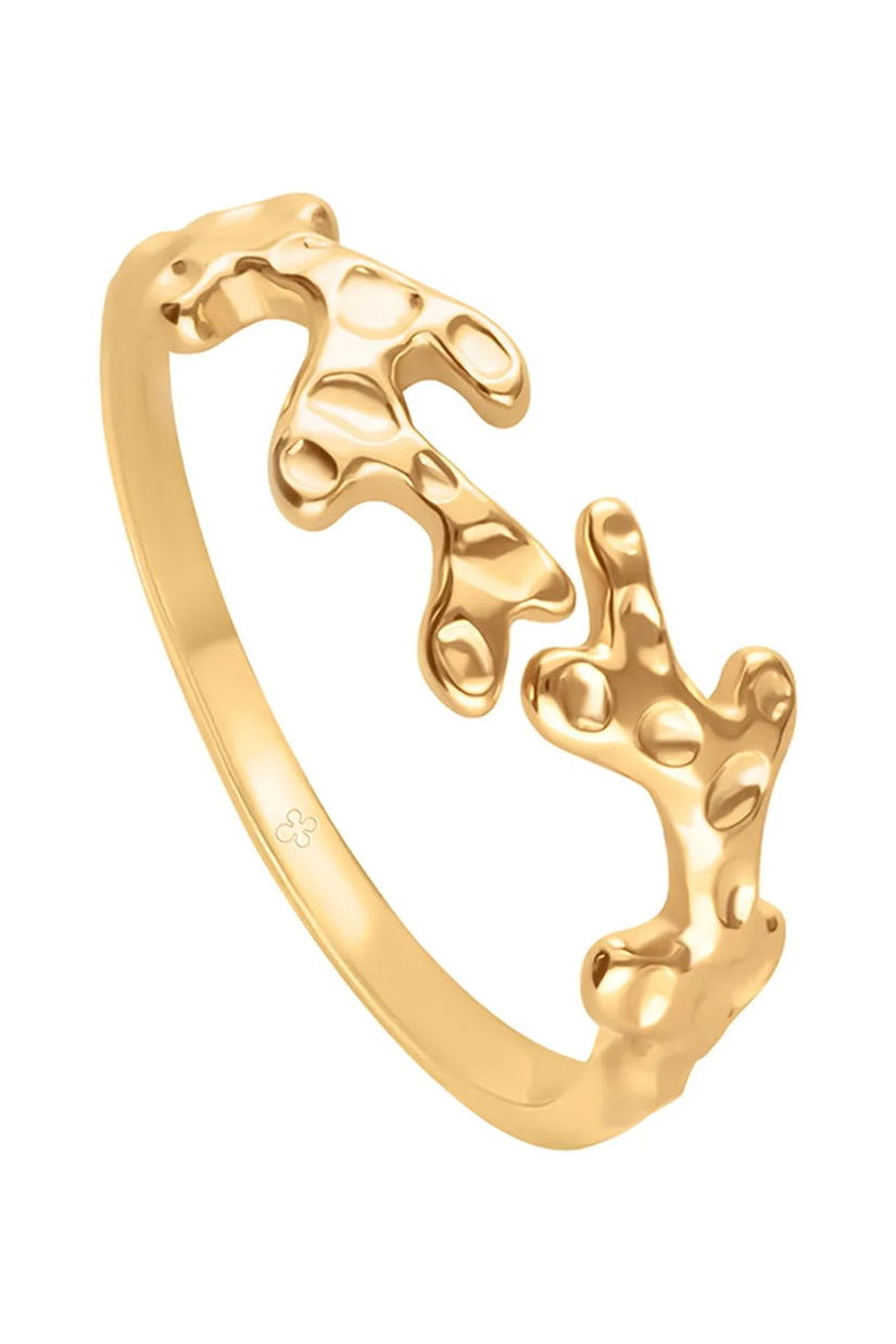 Lilou inel placat cu aur