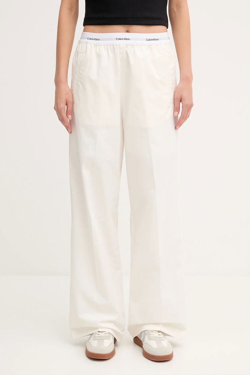 Calvin Klein Jeans pantaloni de bumbac