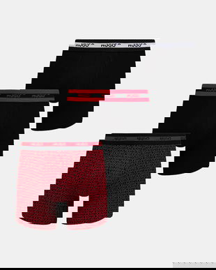 HUGO boxeri 3-pack BOXER BR PLANET DES