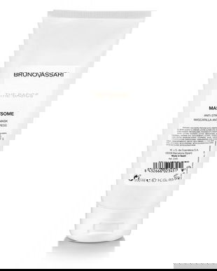 Masca crema pentru fata zi/noapte Bruno Vassari, The Basics, Vitamina E, Antistres, 200 ml