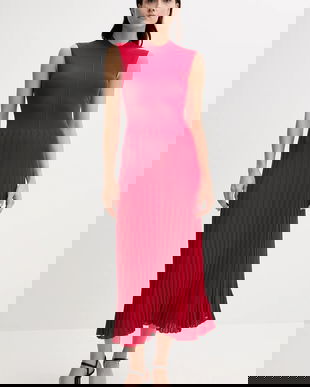 Tommy Hilfiger rochie din amestec de matase