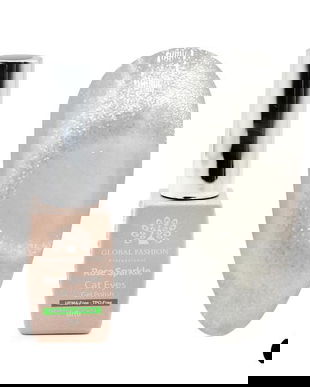 Ojă semipermanentă ochi de pisică Rose Sparkle 8 ml, 02