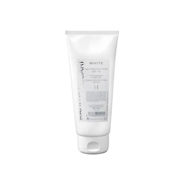 Crema de zi Bruno Vassari, White, Protecție solară, SPF 15, 200 ml