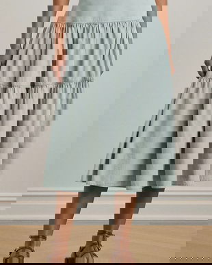 Lauren Ralph Lauren fustă din bumbac