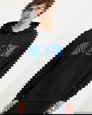 HUGO Blue hanorac de bumbac Nildi