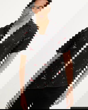 HUGO cămașă din bumbac Ellino