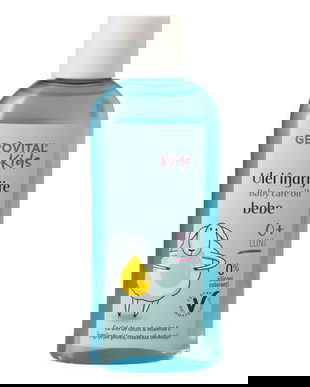 Ulei de Corp pentru Ingrijirea Pielii Bebelusilor - Gerovital Kids Baby Care Oil, 0+ luni, 150 ml