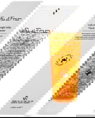 Gel de Curatare Subacidic cu Petale de Trandafir, pentru Controlul Sebumului - Bueno Pure Moonlight Rose Floral Cleanser, 80 ml