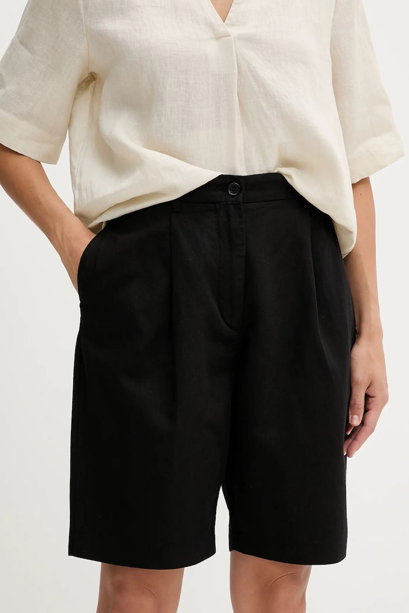 Tommy Hilfiger pantaloni scurți din amestec de in