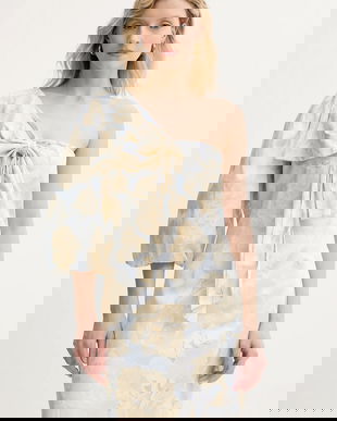 Twinset rochie din bumbac