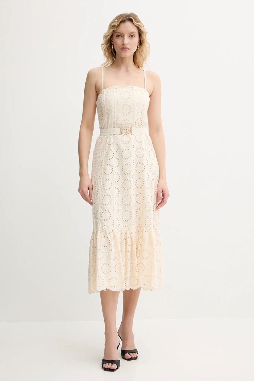 Twinset rochie din bumbac