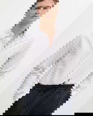 Armani Exchange cămașă din bumbac