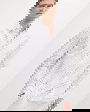 Armani Exchange cămașă din bumbac