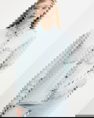 Guess Jeans cămașă jeans