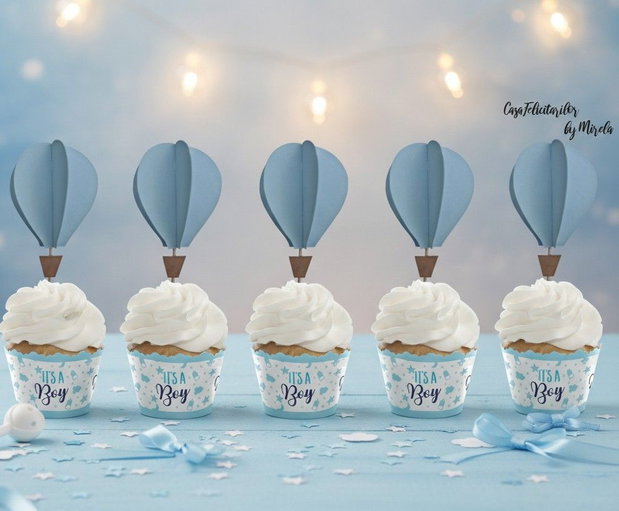 Balon cu aer cald- toppere tridimensionale
